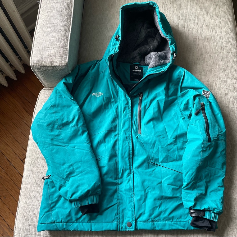 Wantdo Blue Waterproof Blue Coat